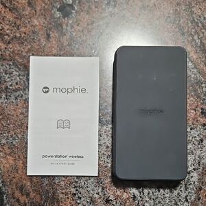 Mophie Powerstation Wireless Charger - Dark Gray Power Bank 10,000mAh